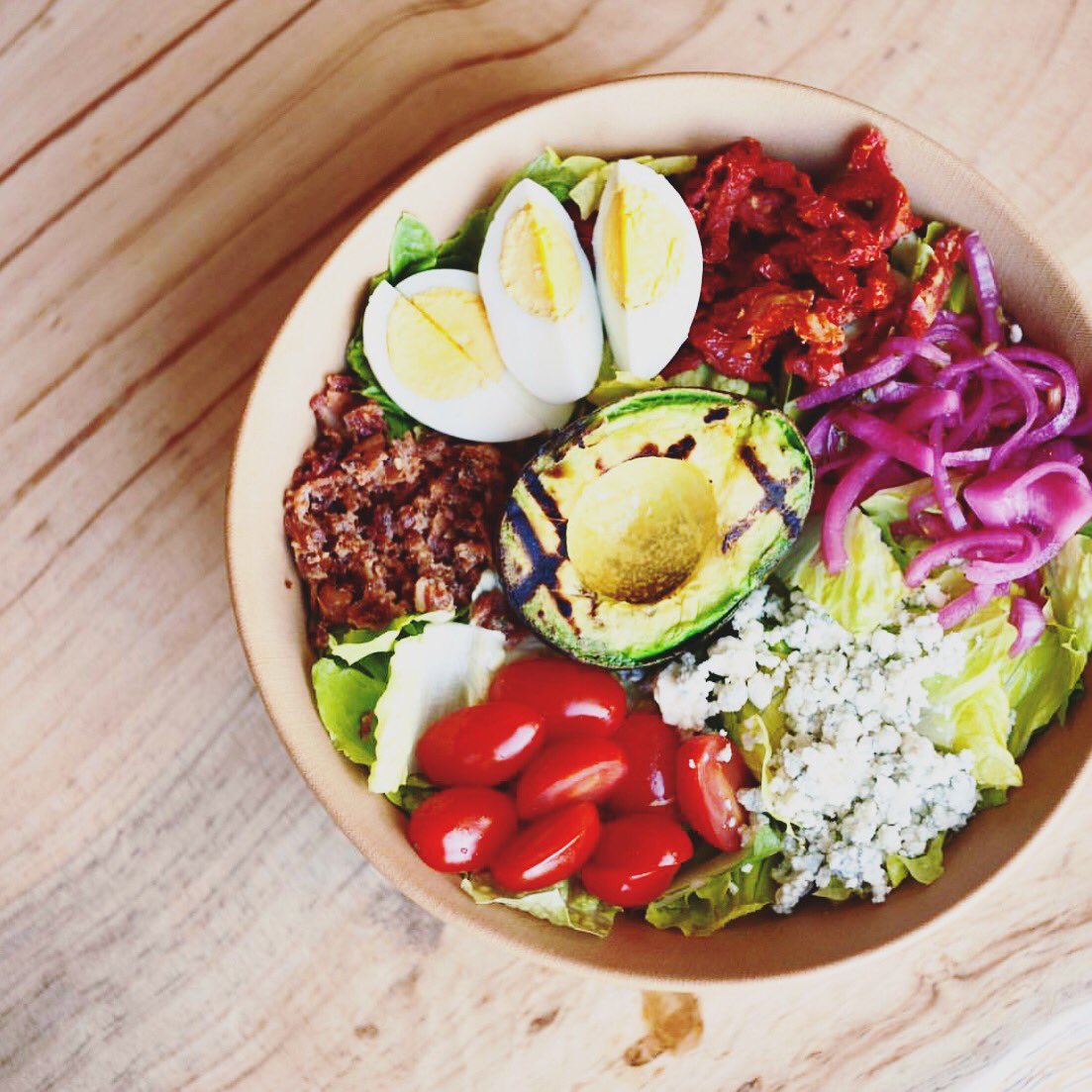 Cat Cora’s Avocado Cobb Salad with Apricot Dressing