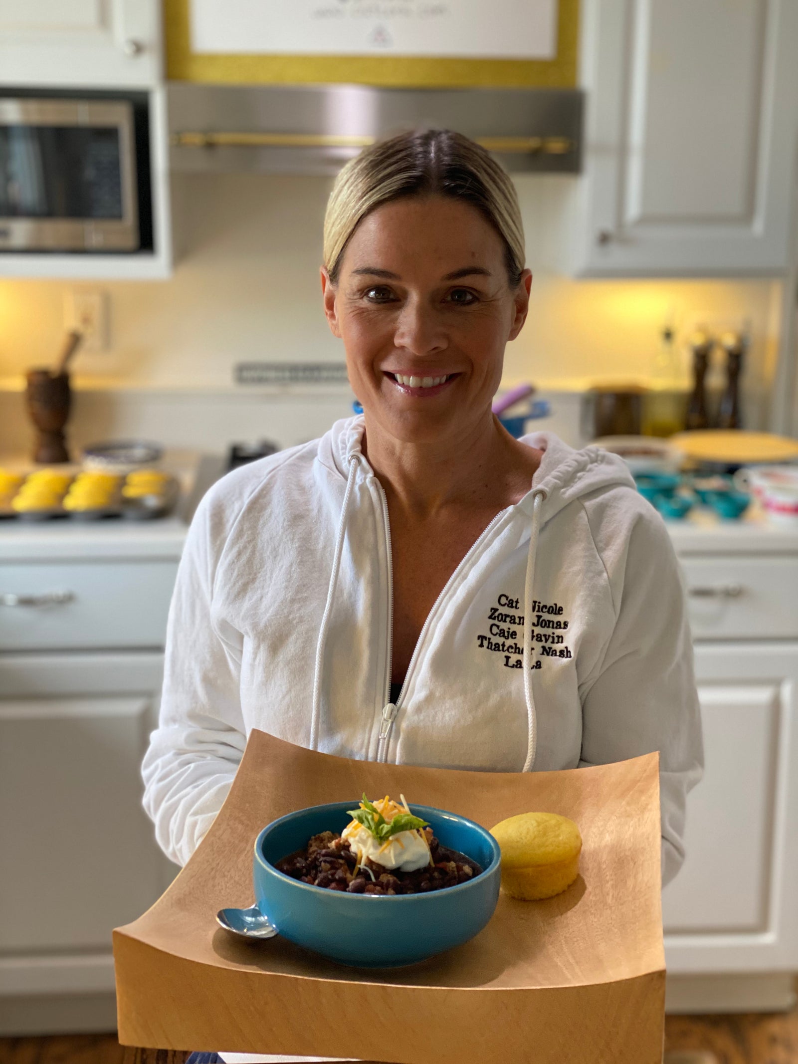 Cat Cora’s Black Bean Chili