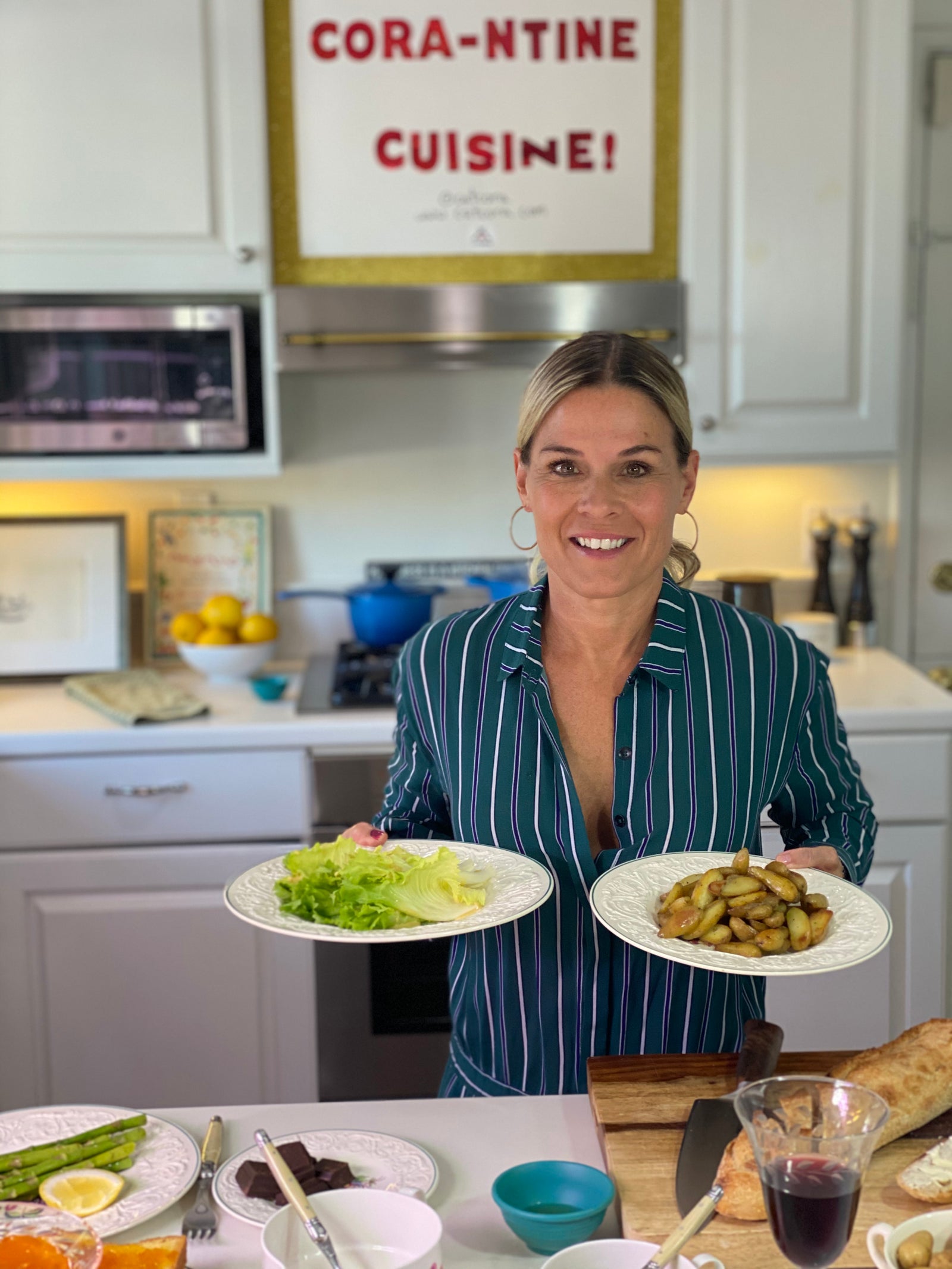 Cat Cora’s Crisp Buttered Fingerling Potatoes (Inspired By Jacques Pepin)