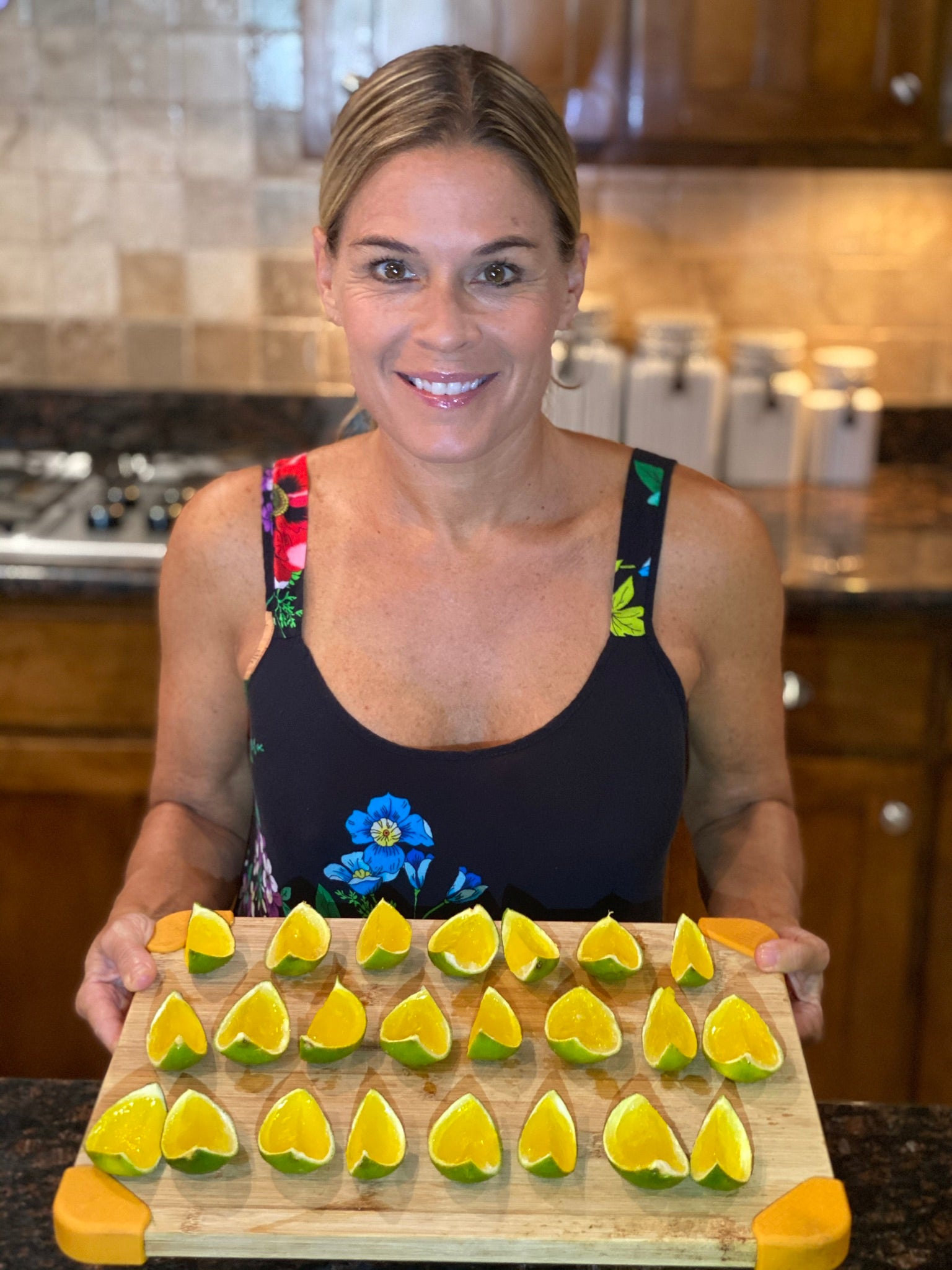 Cat Cora's Lemon Lime Jell-O Shots