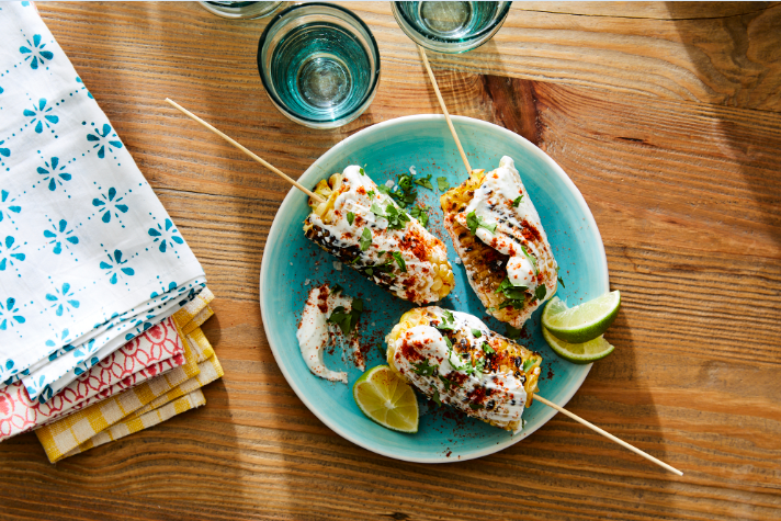 WW Grilled Street Corn by Cat Cora