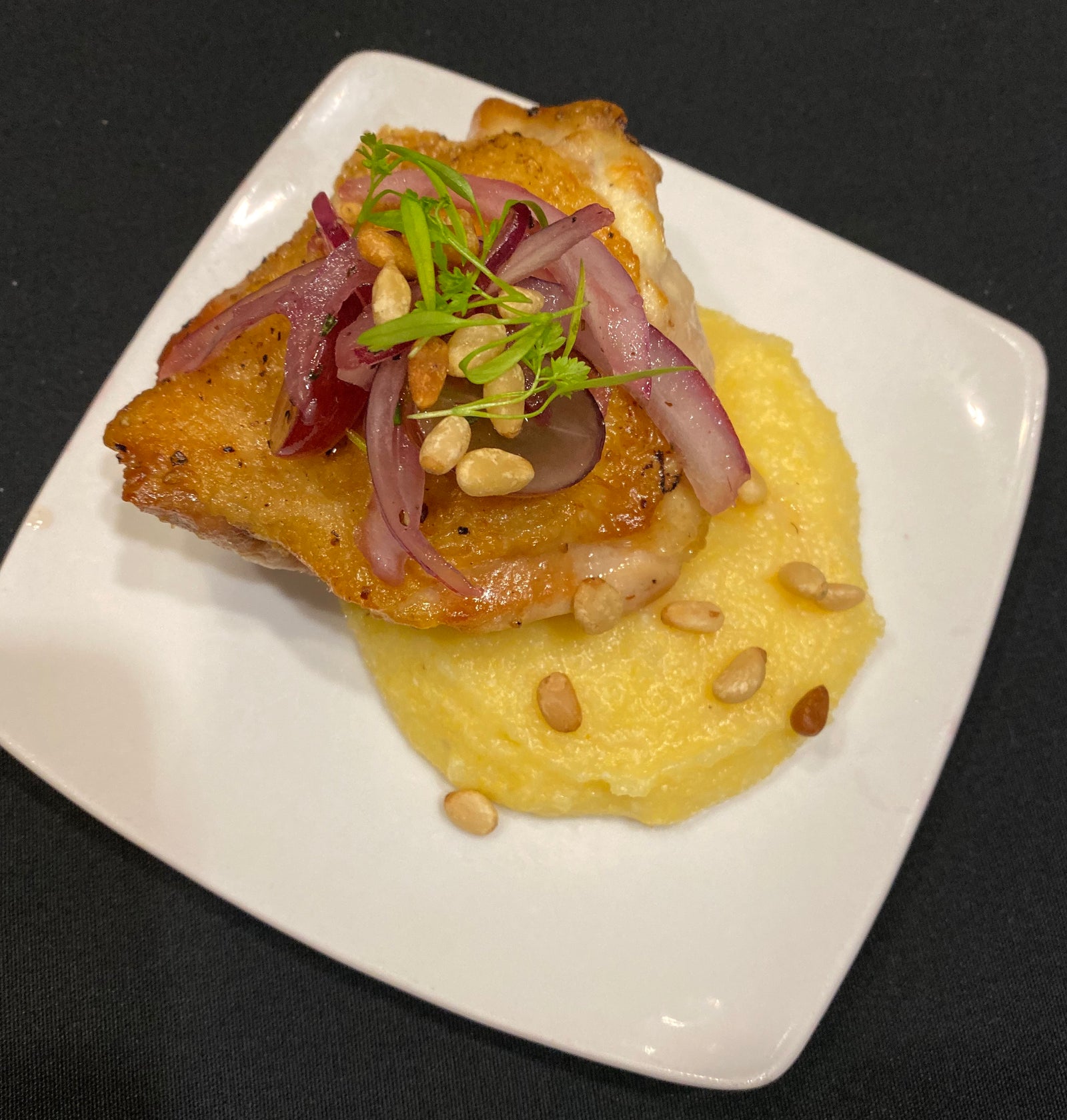 Harvest Chicken with Polenta