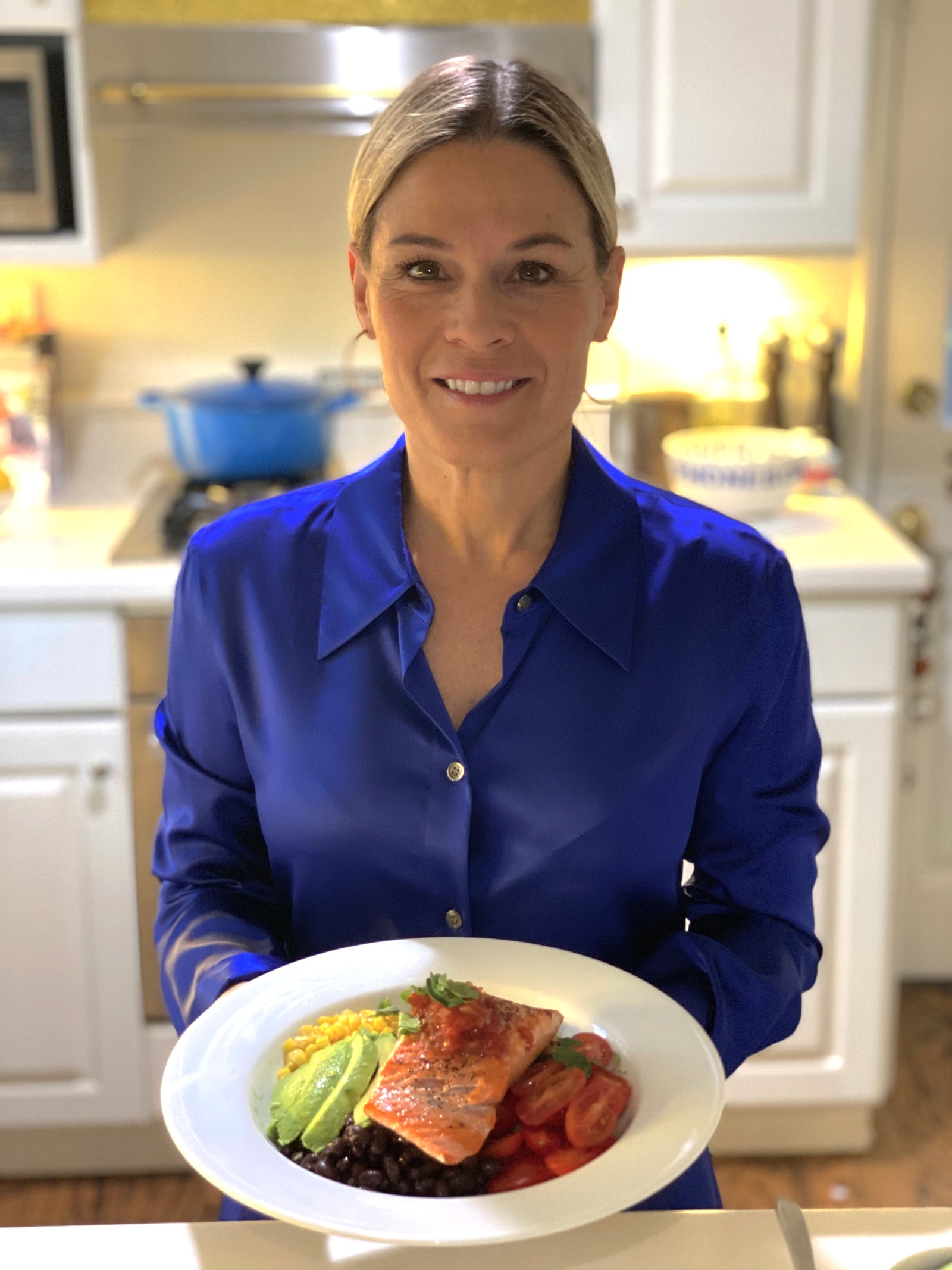 Cat Cora’s Alaskan Salmon Protein Bowl