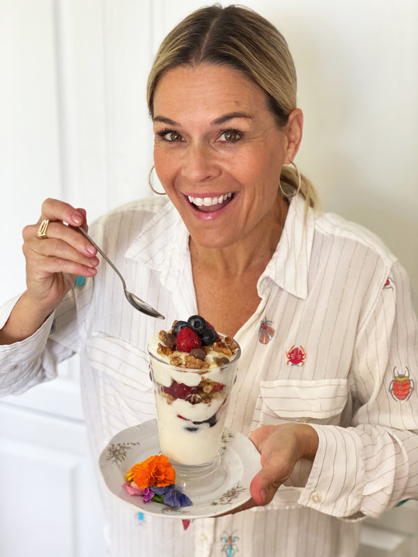 Cat Cora’s Yogurt, Walnut and Fruit Parfait - Global Chef Enterprises