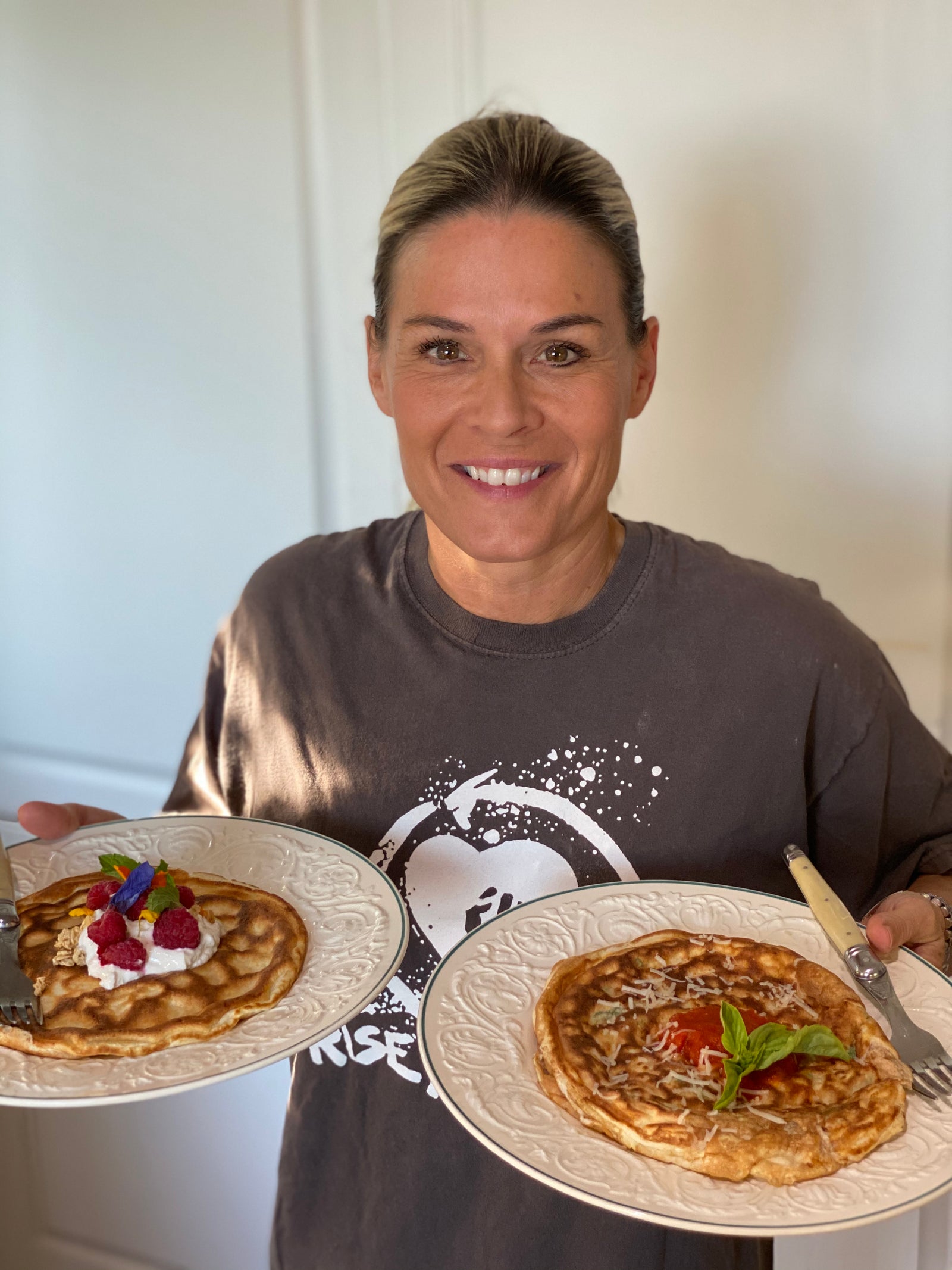 Cat Cora's Protein Pancakes