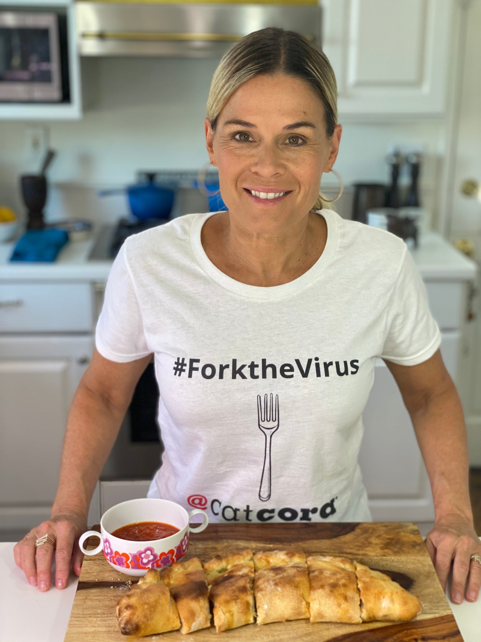 Cat Cora’s OG Calzone For Nicole