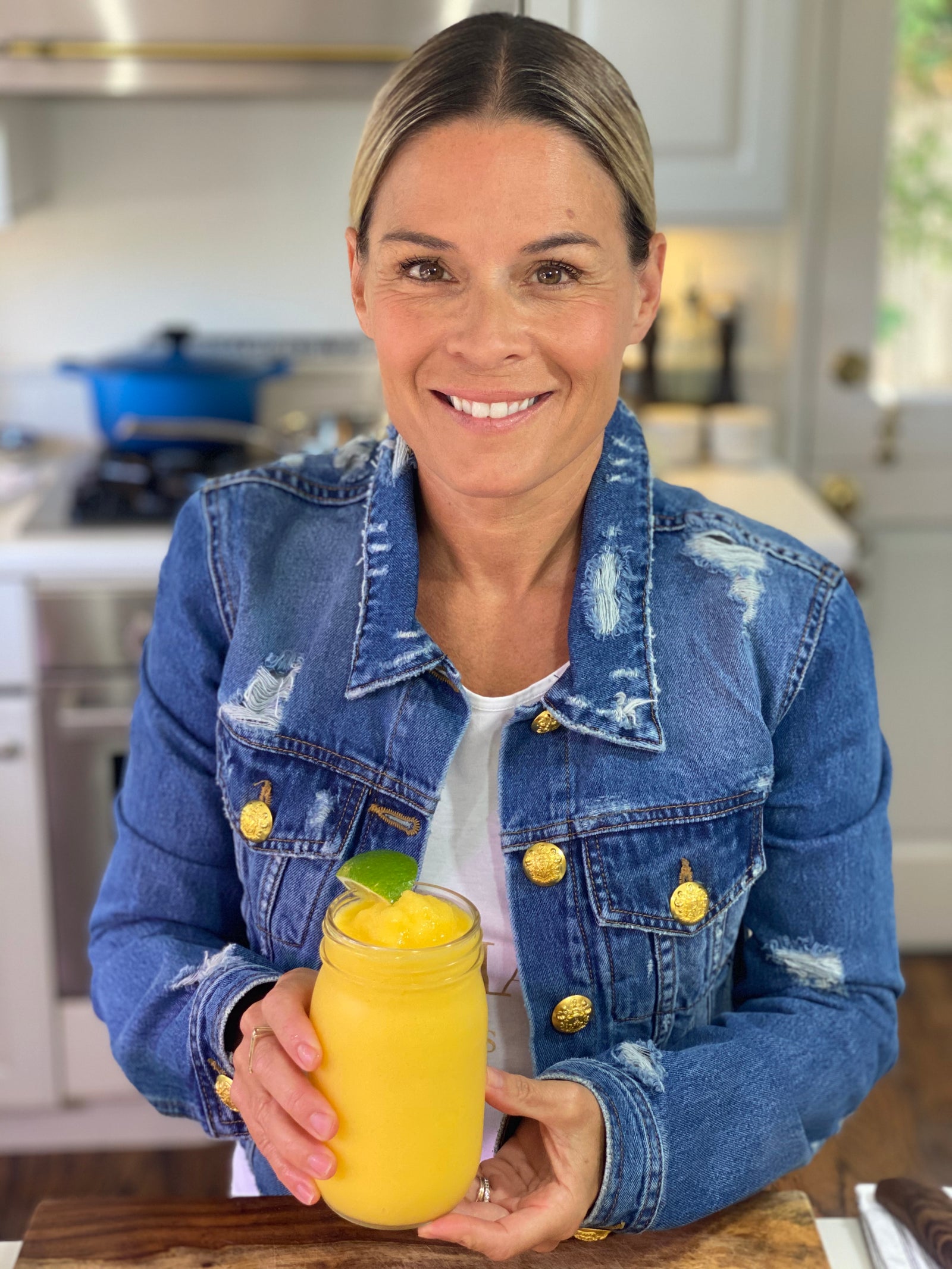 Cat Cora’s White Claw Slushie