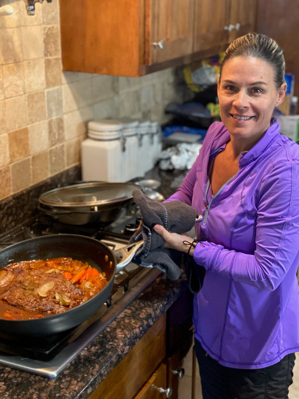 Cat Cora's Jewish Holiday Brisket - Global Chef Enterprises