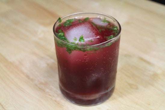 Pomegranate Mockjito Mocktail