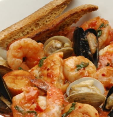 Tomato and Shellfish Soup