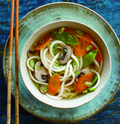 Japanese Udon Noodle Soup