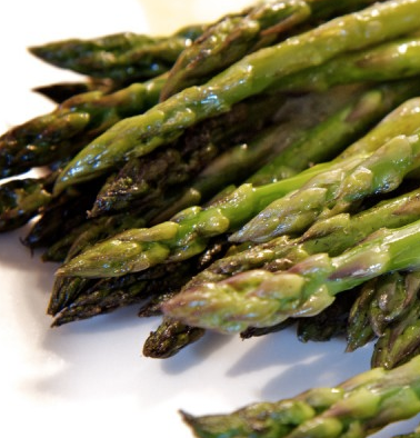 Grilled Asparagus with Tangerine Aioli