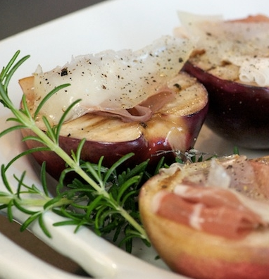 Grilled Stonefruit with Prosciutto & Cheese - Global Chef Enterprises
