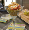 Kiwi/Berries Parfait with Toasted Coconut