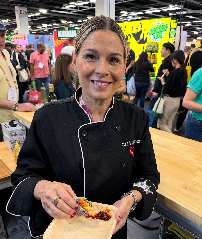 Spicy Wild Planet Tuna Spring Rolls with Cat’s Chili Crunch